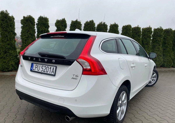 Volvo V60 cena 55900 przebieg: 244099, rok produkcji 2013 z Dęblin małe 704